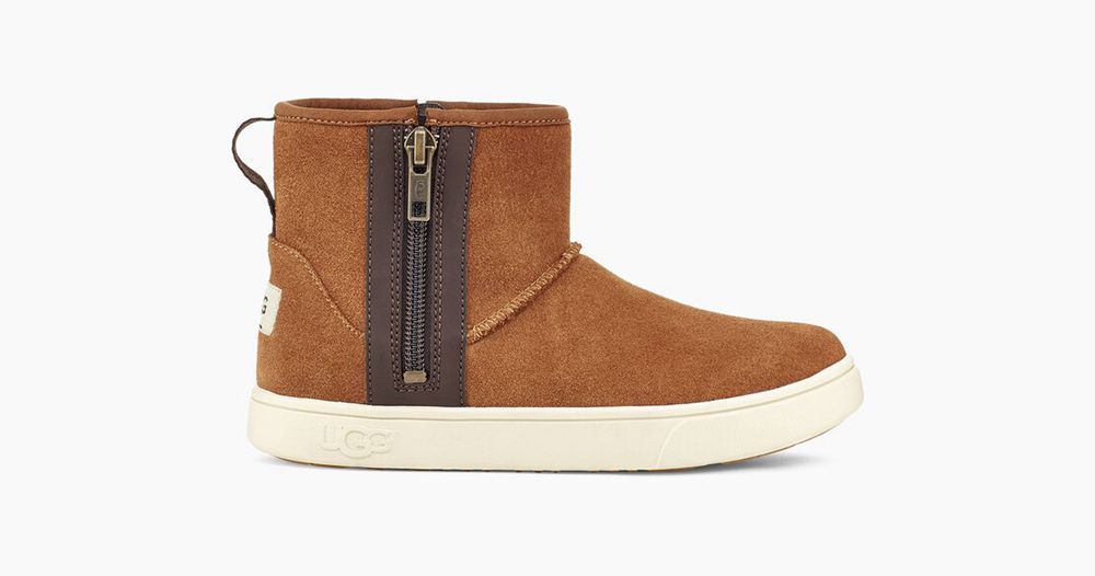 Ugg Sneaker Big Kids - Ugg Adler Brown - 301HOWVIT